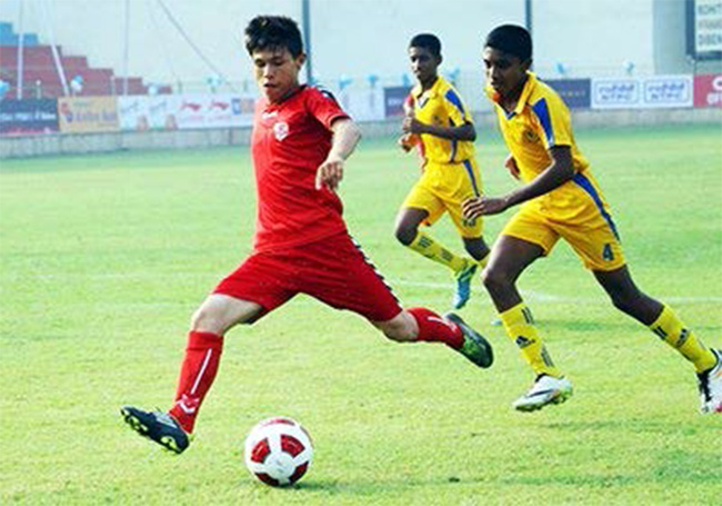 تیم ملی ۱۴ ساله‌گان کشور ۲۲ بر صفر تیم سریلانکا را شکست داد 